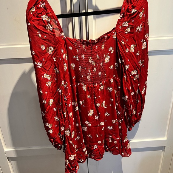 Reformation Cammi Dress (red) - Picture 5 of 9